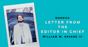 Letter from the Editor in Chief: Doing what’s right doing what's right