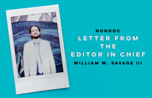 Letter from the Editor in Chief: Doing what’s right doing what's right