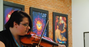 Months into drug rehab, teen says violin saved her life violin