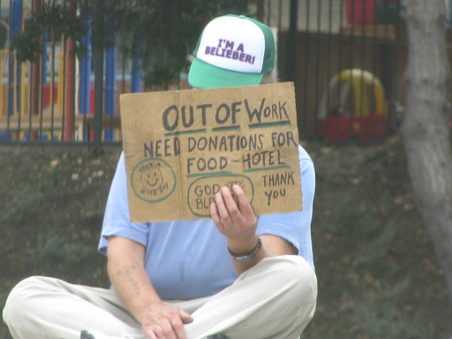 panhandling