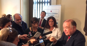 Boren launches campaign to fund education through tax Boren