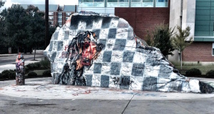 Some Sooner fans leaving their marks at away games Sooner fans