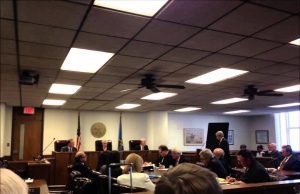 Meeting on bribed vote prohibits public comment bribed vote