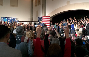 ‘I am glad Hillary Clinton has not promised the moon’ Hillary Clinton