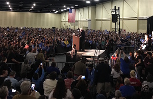 Climate change, fracking and Sam Walton: Bernie Sanders takes on sacred cows in Tulsa Bernie Sanders Tulsa