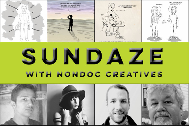 Sundaze poetry and comics