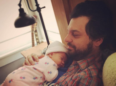 Luck & prayers: Musicians Ali Harter and Wink Burcham work for health care as parents Ali Harter