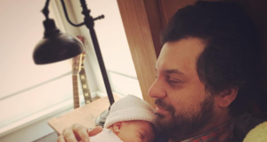 Luck & prayers: Musicians Ali Harter and Wink Burcham work for health care as parents Ali Harter