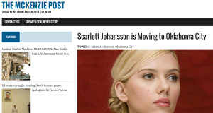 No, Scarlett Johansson is not moving to OKC Scarlett Johansson