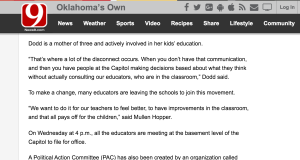 Filter: News 9 errs with link promoting PAC contributions News 9