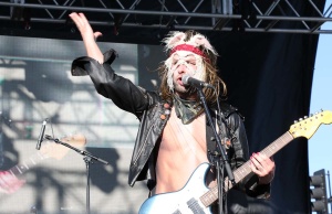 Photos: Norman Music Fest 9 people watching Nobunny's Justin Champlin