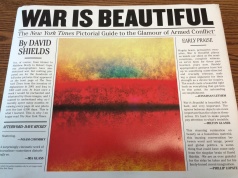 Art book critiques the New York Times’ subconscious War is Beautiful
