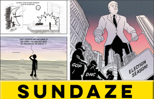 Sundaze: A naked lunch in the political echo chamber Sundaze
