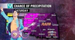 100 percent chance of Purple Rain: A poem on Prince Purple Rain