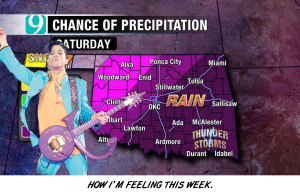 100 percent chance of Purple Rain: A poem on Prince Purple Rain