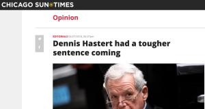 Filter: Pederast Dennis Hastert avoids full media storm Dennis Hastert