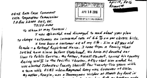 OG&E proposal causing public outcry: ‘I struggle to live’ Letter to OG&E