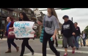 Civil disobedience: Students march to Oklahoma Capitol Oklahoma Capitol