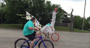 Record turnout for unruly Tour de Biere fundraiser Tour de Biere