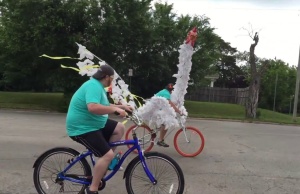 Record turnout for unruly Tour de Biere fundraiser Tour de Biere