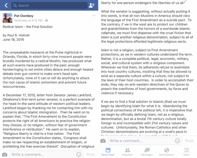 Islam and the First Amendment