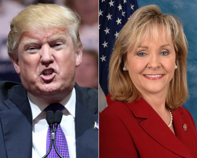 Trump, Fallin