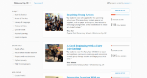 It’s official: OKCPS reduced to promoting fundraisers Donors Choose