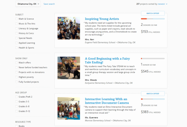Donors Choose