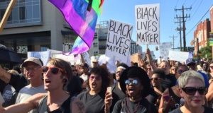 Photos: Signs & scenes from a Black Lives Matter rally Black Lives Matter rally