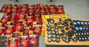 Contraband bust: Not a butt in the world big enough contraband