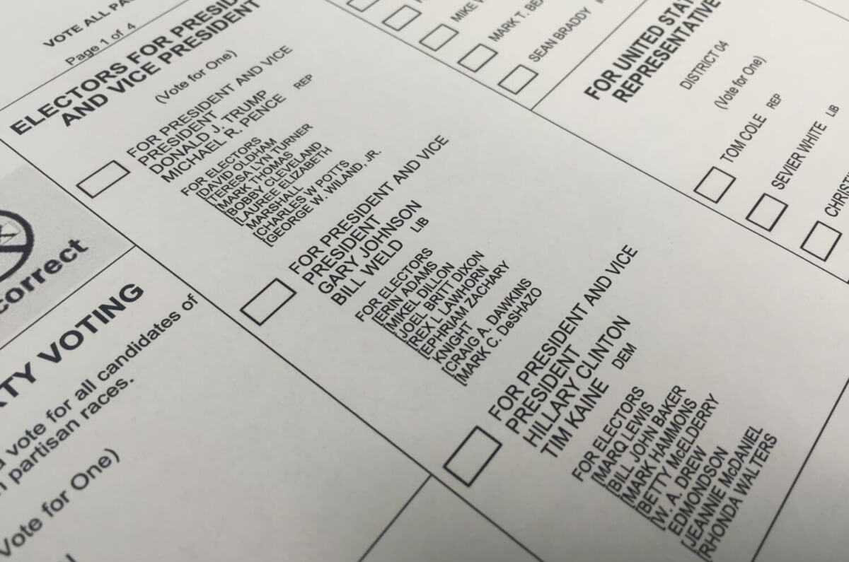 2016 presidential election