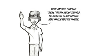 Sundaze comic: ‘Just because it’s on the internet’ Just because it's on the internet