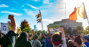 Capitol rally supports Standing Rock ‘water protectors’ Standing Rock rally at Oklahoma State Capitol.