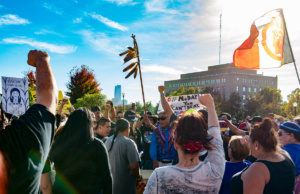 Capitol rally supports Standing Rock ‘water protectors’ Standing Rock rally at Oklahoma State Capitol.