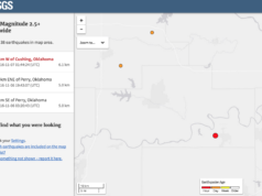 Large earthquake near Cushing shakes central Oklahoma large earthquake in Oklahoma