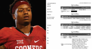 OU parking attendant reported Joe Mixon to OUPD Joe Mixon OU parking attendant
