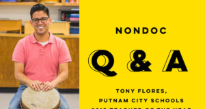 Q&A: Teacher Tony Flores on ‘power of public education’