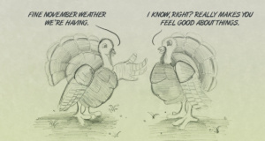 Sundaze: Turkey talk for a lovely November turkey talk