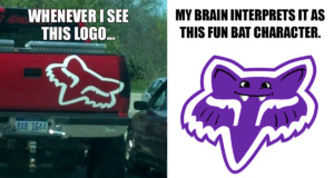 Sundaze: The bat logo and the palm tree palm tree and bat logo