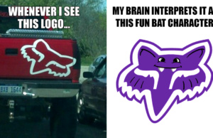 Sundaze: The bat logo and the palm tree palm tree and bat logo