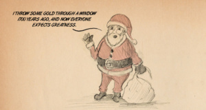 Christmas: Santa saddled with great expectations Christmas Santa