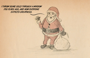 Christmas: Santa saddled with great expectations Christmas Santa