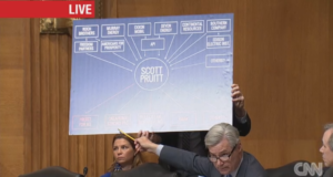 As Senate grills Pruitt, NOAA declares ’16 hottest on record Pruitt