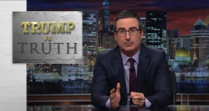 Cheerio! John Oliver returns with ‘Trump vs. Truth’ Trump vs. Truth