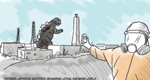 Only Godzilla can bring attention to the Fukushima nuclear plant Fukushima nuclear plant