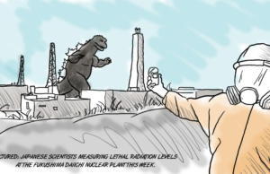 Only Godzilla can bring attention to the Fukushima nuclear plant Fukushima nuclear plant