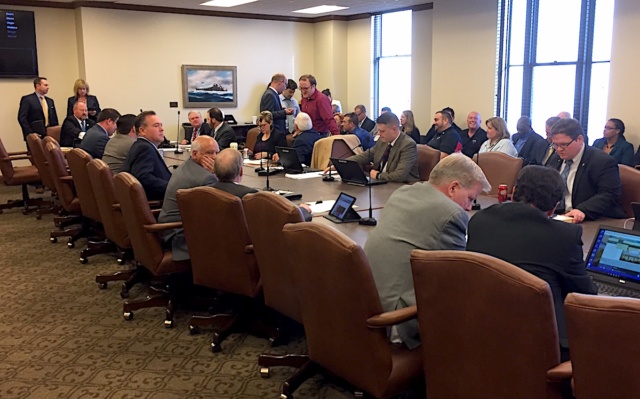 The Lost Ogle told legislators, "Go fuck yourself"