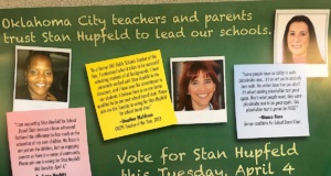 Stanley Hupfeld’s OKCPS campaign makes epic mail fail Hupfeld campaign mail fail