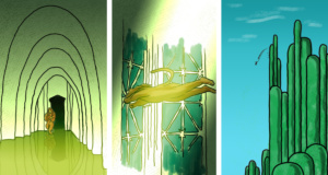 Sundaze: The cowardly lion was the biggest badass in Oz Lion Jump