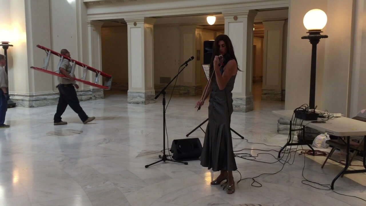 Transgender violinist